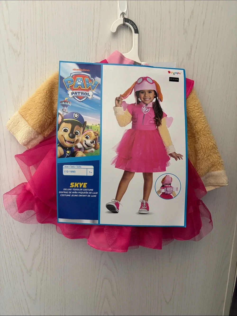 Skye Paw Patrol Halloween Costume 12/18 months Nick Jr Tutu Dress Toddler Girls